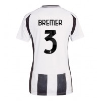 Echipament fotbal Juventus Gleison Bremer #3 Tricou Acasa 2024-25 pentru femei maneca scurta